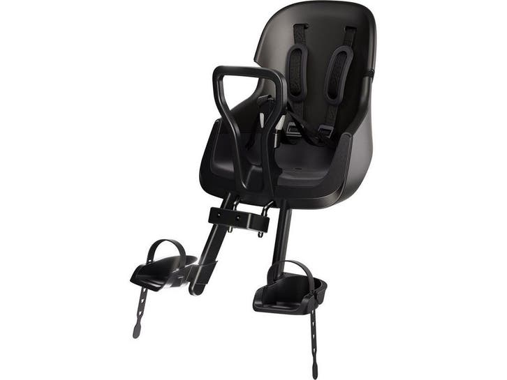 Bobike Evolve Mini - Voorste Kinderzitje - Max 15 kg - Zwart, Vélos & Vélomoteurs, Accessoires vélo | Sièges de vélo, Envoi