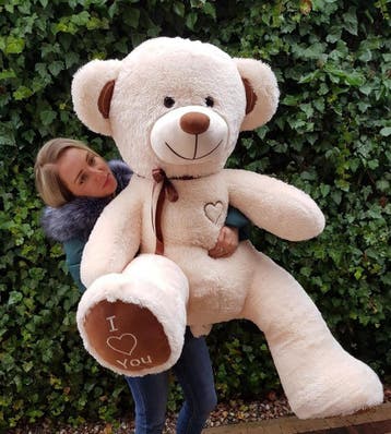 Grote Knuffelbeer 165cm Pluche | Premium | OP=OP, Ophalen of Verzenden, Beer