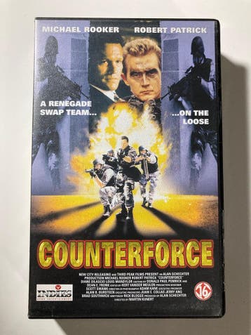 COUNTERFORCE (EX RENTAL) (VHS), Cd's en Dvd's, Gebruikt