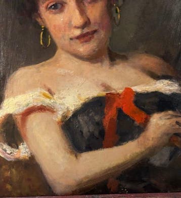 École italienne (XX) - Ritratto di donna