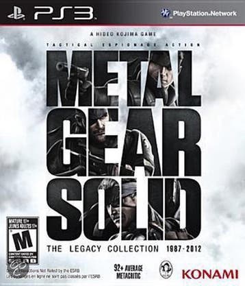 Metal Gear Solid the Legacy Collection (PS3 Games), Games en Spelcomputers, Ophalen of Verzenden, Zo goed als nieuw