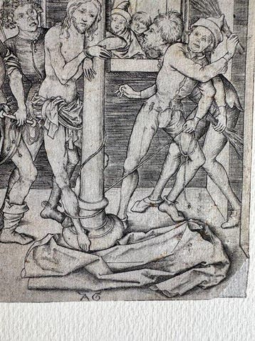 Albrecht Glockendon (1432-1474), after - La fustigazione di