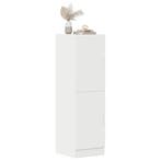 vidaXL Keukenkast 38x41,5x131,5 cm bewerkt hout wit, Verzenden, Nieuw