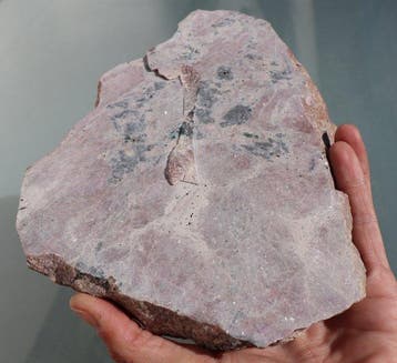 Kolweziet op kobaltdolomiet Ruw - Hoogte: 21 cm - Breedte: