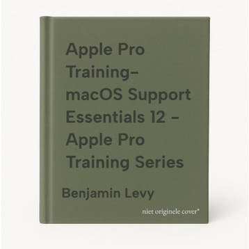 Apple Pro Training- macOS Support Essentials 12 - Apple Pro, Verzenden, Gelezen, Benjamin Levy