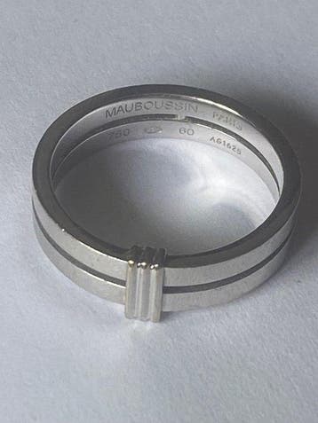 Mauboussin - Bague - 18 carats Or blanc - unisexe