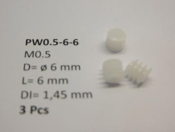 micromotor PW0.5-6-6 wormwiel, Verzenden, Overige typen