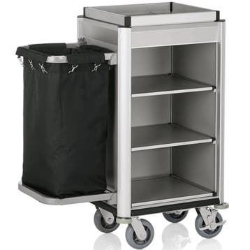 Huishoudwagen | ISABELLA | Aluminium/Hout | 3 Niveaus |, Verzenden, Nieuw in verpakking