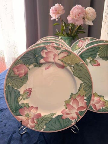 Villeroy & Boch - “Jade” - Eetservies (7) - Porselein -