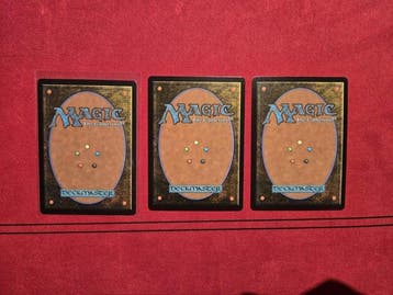 Wizards of The Coast - 3 Card - Magic: The Gathering