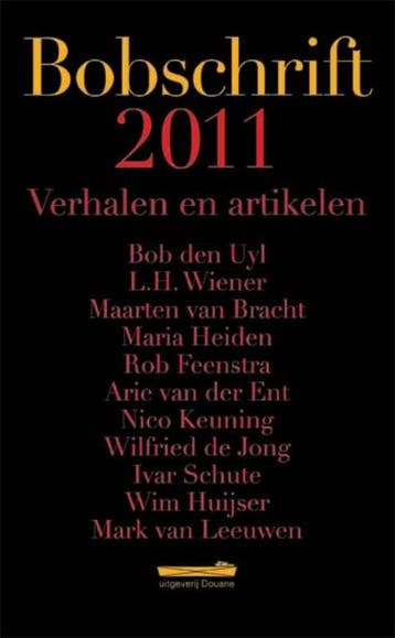 Bobschrift 2011 9789072247414, Verzenden, Zo goed als nieuw