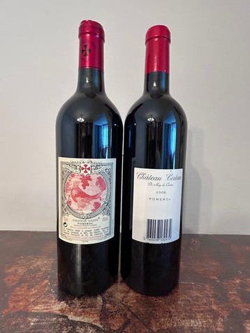 2008 Château Gazin & Château Certan de May de Certan -, Verzamelen, Nieuw