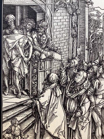 Albrecht Durer (1471-1528), after - Ecce Homo from the, Antiek en Kunst