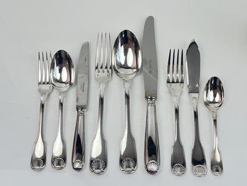 Christofle - Bestekset (113) - Vendome -, Antiek en Kunst