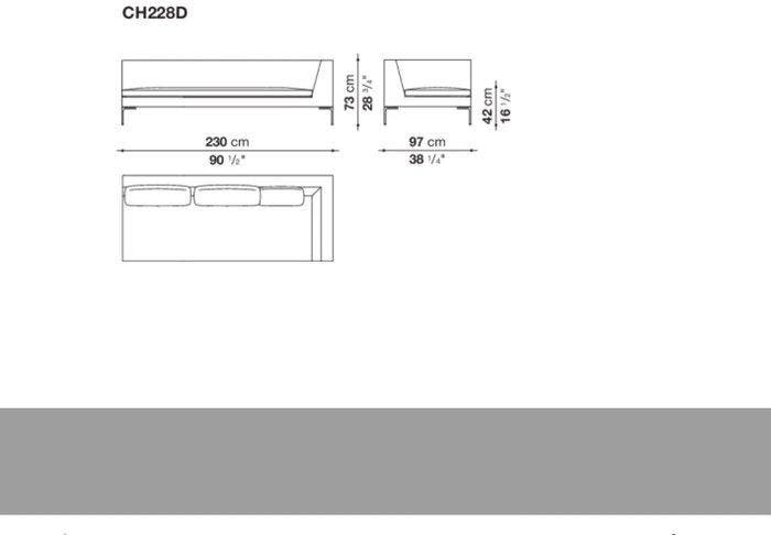 B&B Italia - Antonio Citterio - Sofa - Karel - Fluweel,, Antiek en Kunst, Kunst | Designobjecten