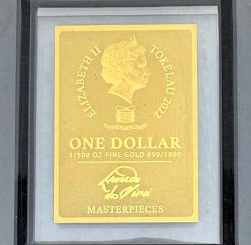 Tsjaad. 3000 Francs Madonna Mit Der Spindel , oro 1/500 Oz