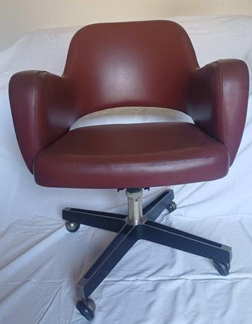 Fauteuil - Cuir synthétique, Acier