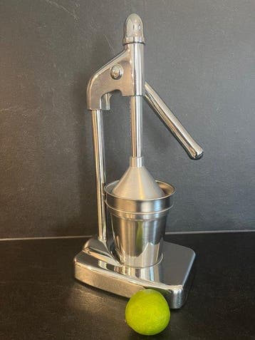 Sapcentrifuge - sinaasappelpers - Chroom - Juicer /