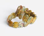 Agata Cracy Lace armband - Hoogte: 2.3 cm - Breedte: 7.5 cm-