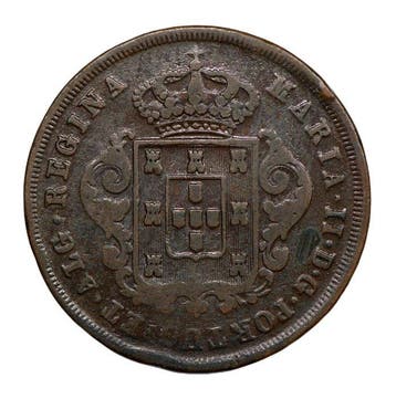 Portugal, Madeira. D. Maria II (1834-1853). X Reis 1842 -