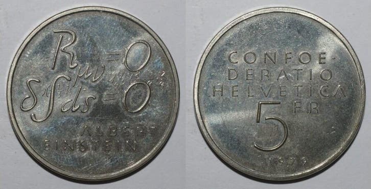 5 Francs Suisse Schweiz Km 58 5 Franken 1979 100 Jahre Al..., Timbres & Monnaies, Monnaies | Europe | Monnaies non-euro, Envoi