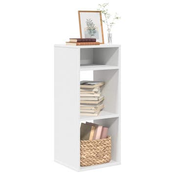 vidaXL Boekenkast 34x31x80 cm bewerkt hout wit, Verzenden