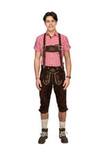Kniebund lederhose bruin, Hobby en Vrije tijd, Verzenden, Nieuw