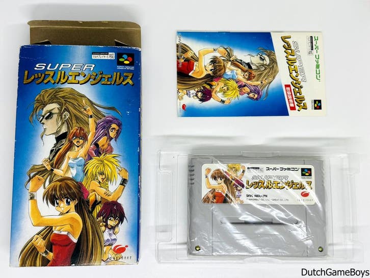 Super Famicom - Super Wrestle Angels, Games en Spelcomputers, Games | Nintendo Super NES, Gebruikt, Verzenden