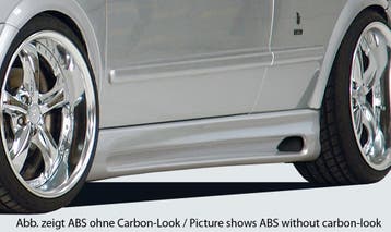 Rieger side skirt | Astra G - 3-drs., Coupé, Cabrio | l stuk, Verzenden, Nieuw, Opel