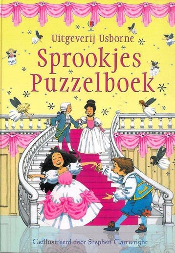 Sprookjes puzzelboek, Verzenden, Nieuw