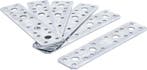 Assortiment verbindingsplaten 180 x 40 x 2 mm 6-dlg, Verzenden, Nieuw