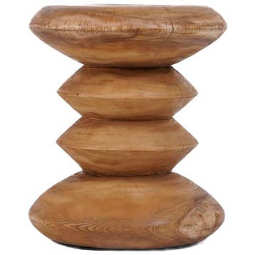 Bazar Bizar De Simi Kruk - Bijzettafel - Ongebruikt, Verzenden, Zo goed als nieuw, Hout, 45 tot 60 cm