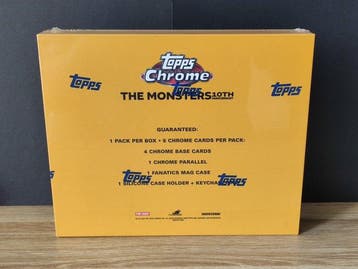 Topps Chrome Labubu - The Monsters 10th - 1 Sealed box, Collections