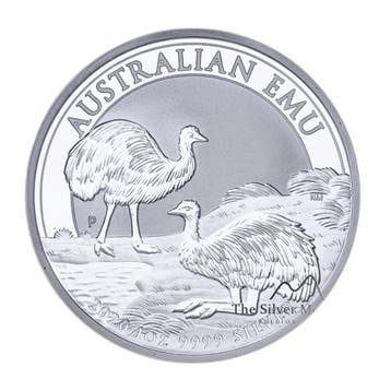 Zilveren Australian Emoe munt 2020 1 troy ounce