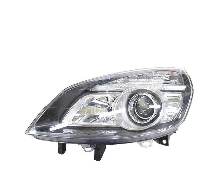 PHARE GAUCHE RENAULT SCENIC II 05-08 XENON FOND NOIR, Auto-onderdelen, Verlichting, Verzenden