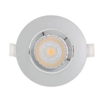 LED INBOUWSPOT | HYDRA | SLIM-FIT | Ø75 | 6W | DIM | CHROOM, Verzenden, Nieuw