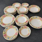 Churchill - Eetservies (28) - Chelsea Flowers - Porselein,, Antiek en Kunst