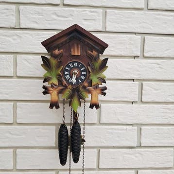 Horloge murale - Hubert Herr (Triberg, Germania) - Bois,