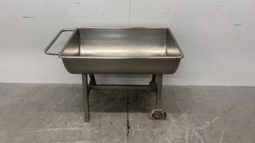 Cuve de mélange en inox, chariot mélangeur, cuve à viande, Articles professionnels, Verzenden
