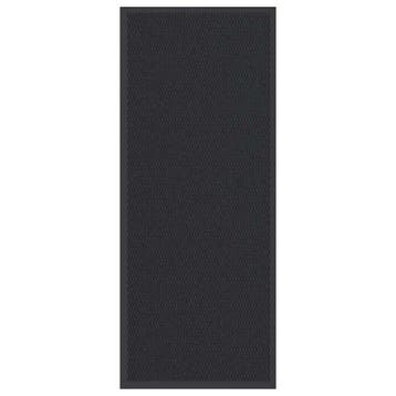 vidaXL Deurmat 60x150 cm zwart, Verzenden, Nieuw