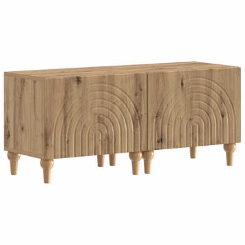 vidaXL Tv-meubel Artisanaal eiken Bewerkt hout, Verzenden, Nieuw
