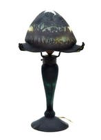 Daum Nancy - Lampe de table - Lampe de table rare au bord du