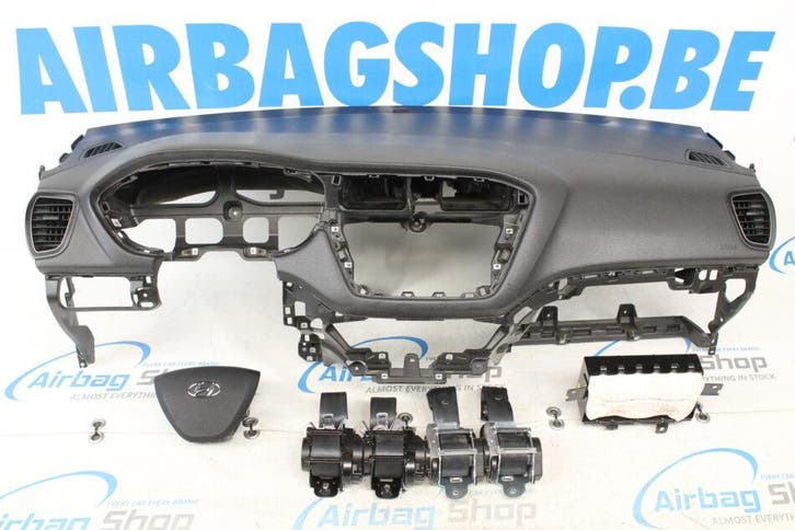 AIRBAG SET – DASHBOARD ZWART HYUNDAI I20 (2014-2020), Autos : Pièces & Accessoires, Tableau de bord & Interrupteurs