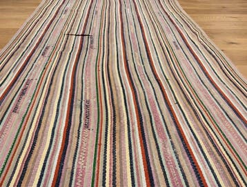 Afghan - Kelim - 252 cm - 155 cm - Afgan Ghazni Kilim