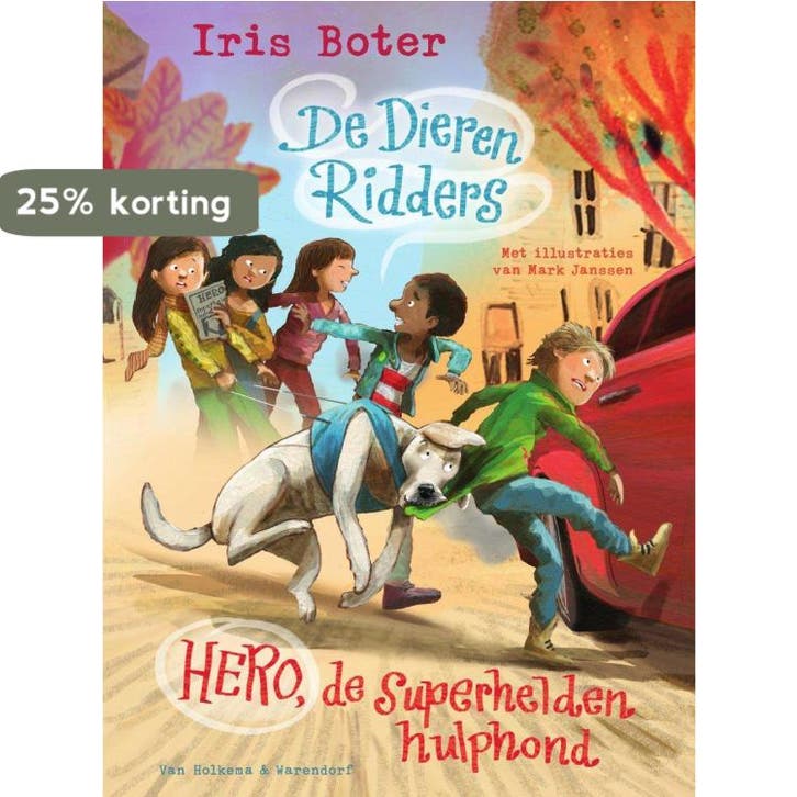 Iris Boter - De Dieren Ridders- HERO, de Superhelden, Boeken, Literatuur, Gelezen, Verzenden