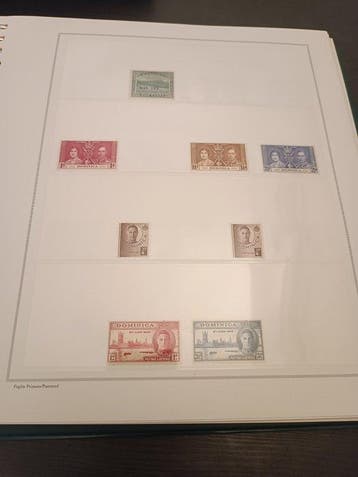 Britse Gemenebest 1916/1983 - Postzegelverzameling en, Gestempeld