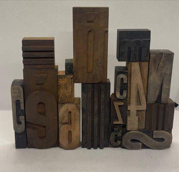Blocs dimpression - France - Grandes lettres