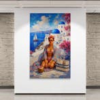 Yolanda López Calzadilla - FRIDA EN SANTORINI XXL