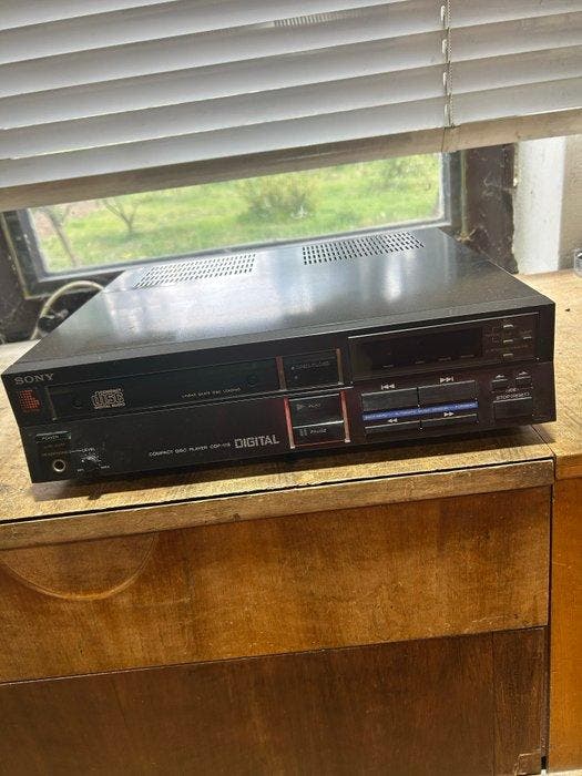 Sony - CDP-115 Cd-speler, TV, Hi-fi & Vidéo, Radios