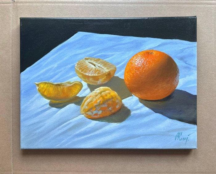 Sergey Kolodyazhniy (XX-XXI) - Orange, Antiquités & Art, Art | Peinture | Classique